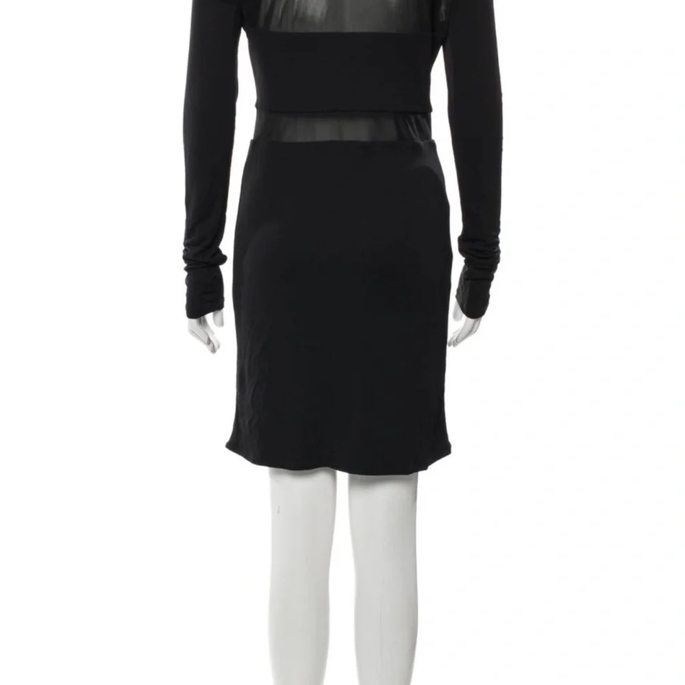 Staud Mock Neck Mini Dress size L - Picture 2 of 5